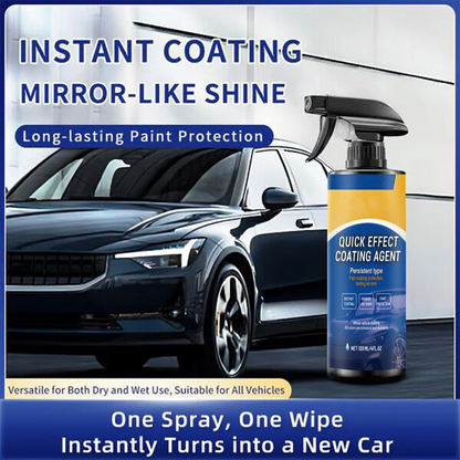 Advanced Car Quick-Acting Coating Agent Spray Kit 🚗✨ | Instant Mirror Shine & Protective Coating | 120ML Each Bottle