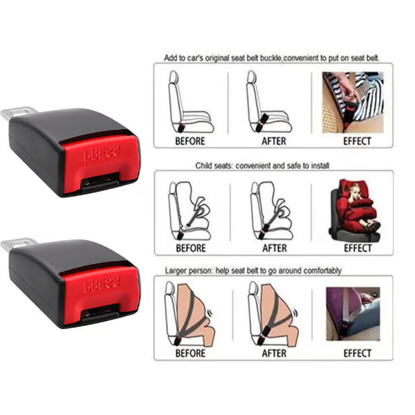 🔥🎉Car Belt Buckle Extension Seat Belt Clips