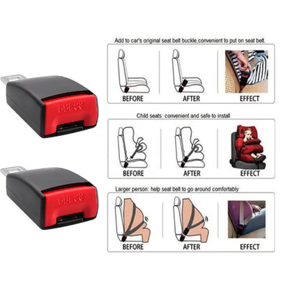 🔥🎉Car Belt Buckle Extension Seat Belt Clips