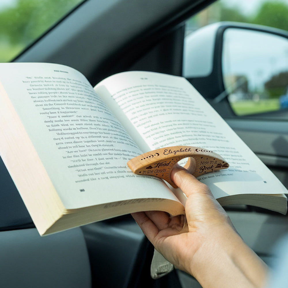Personalized Custom Book Page Holder