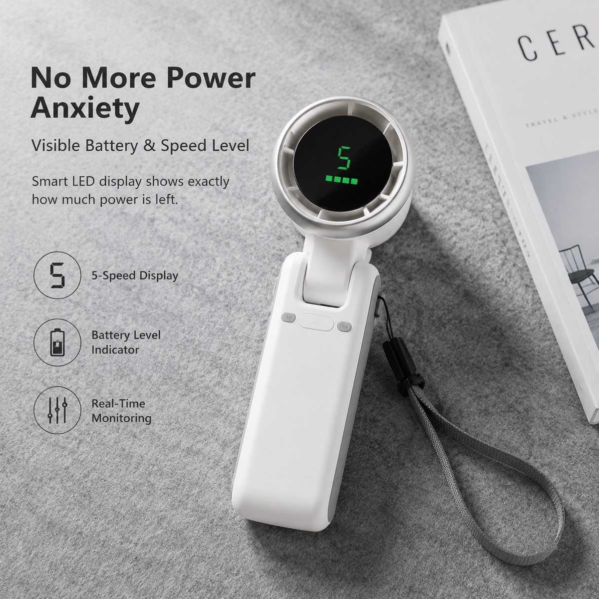 🔥Beat the Heat Anywhere with the Powerful 3-In-1 Mini Turbo Fan