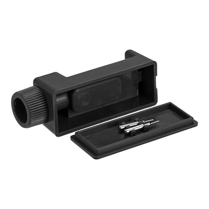 Strap Link Pin Removal Case with 2 Pins, 32mm Adjustable Width for Remove the Watch Band Links, Black