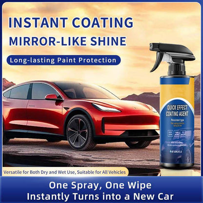 Advanced Car Quick-Acting Coating Agent Spray Kit 🚗✨ | Instant Mirror Shine & Protective Coating | 120ML Each Bottle